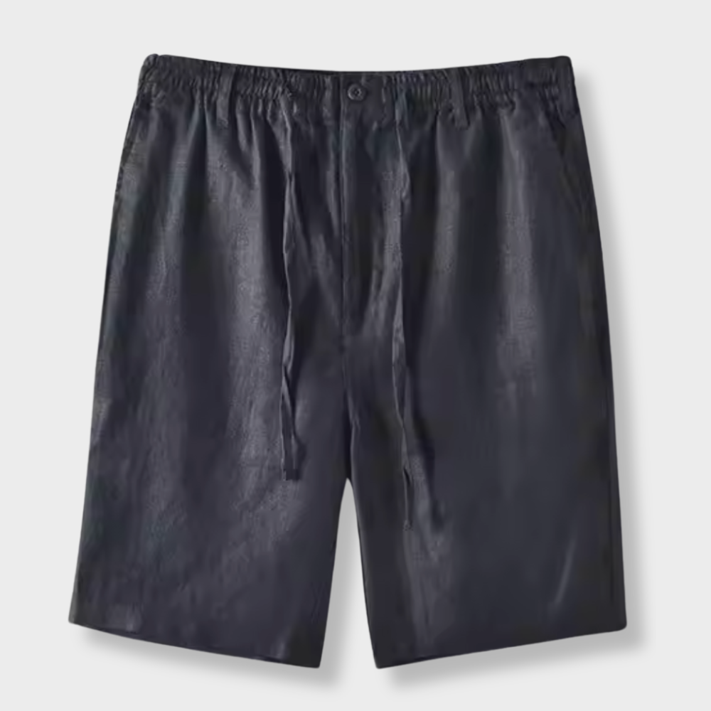 Pantaloni corti in lino