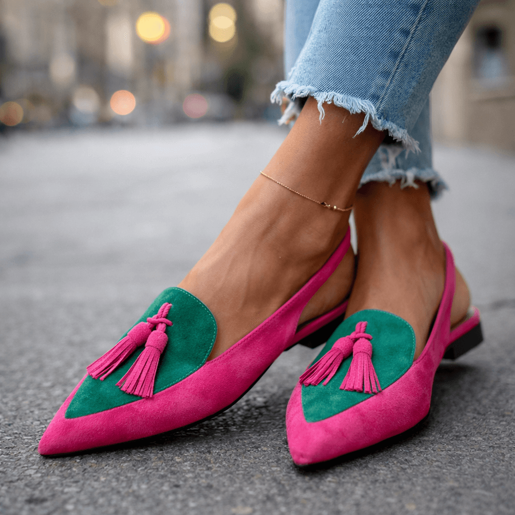 Lorena | Mules Bicolore