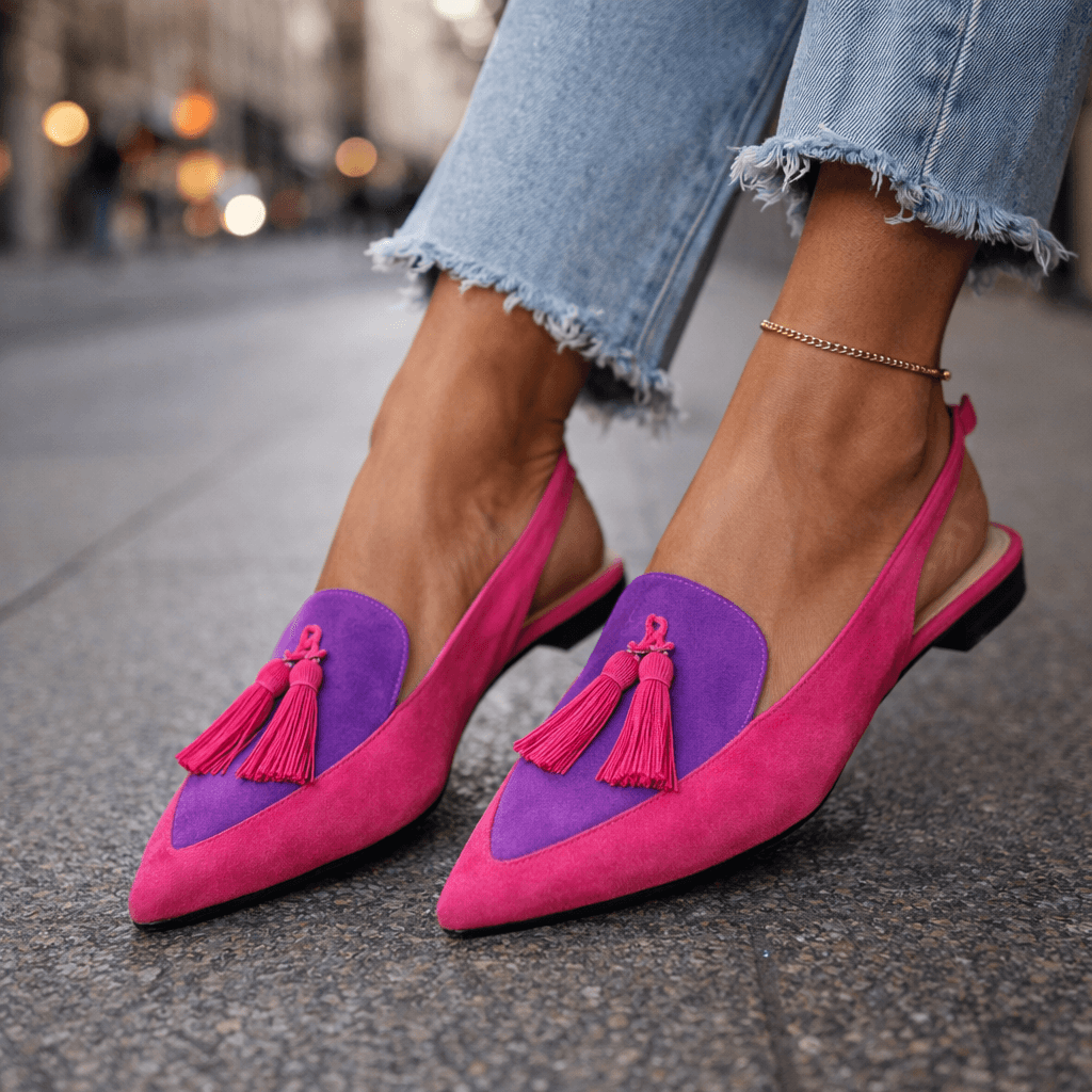 Lorena | Mules Bicolore