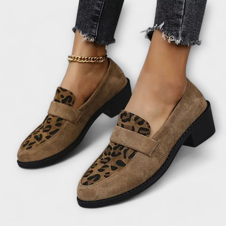 Aurora | Scarpe eleganti da donna in stampa leopardata