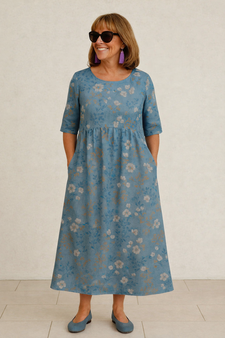 Lilia | Vestito midi comodo ed elegante