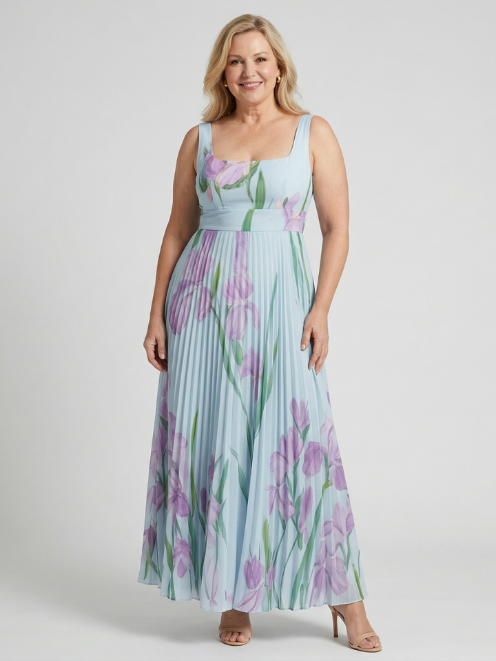 Vestito Maxi A-Line Floreale Harper