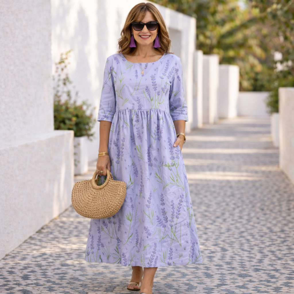 Susana | Vestito Floreale con un Tocco Estivo