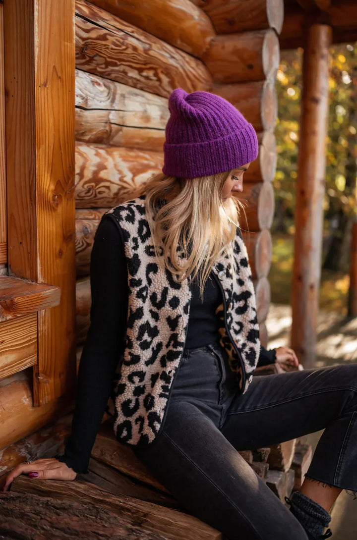 Astrid™ | Gilet leopardato alla moda