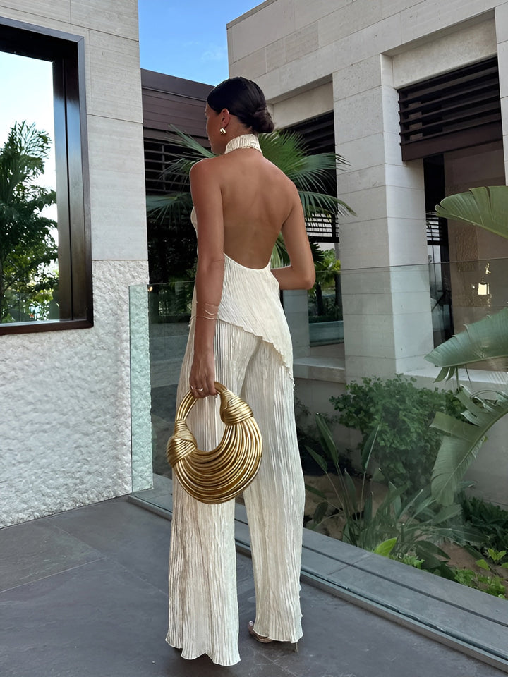 NOMI™ | Completo Plissé Elegante