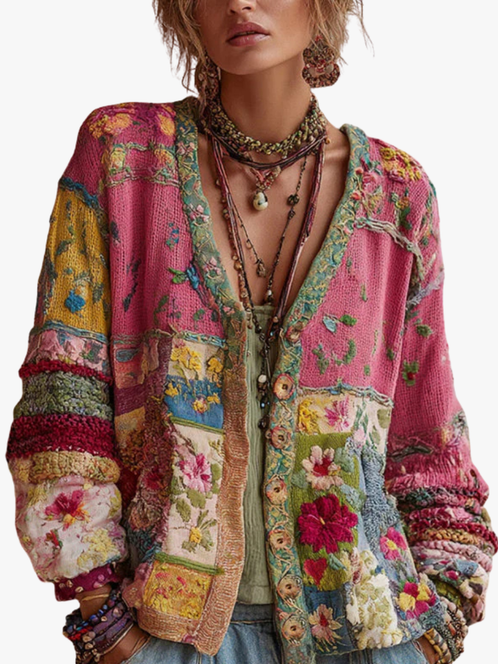 Gilet Floreale Lira