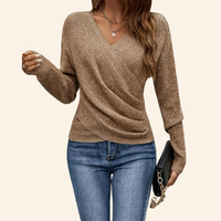 Mila – Blusa elegante con scollo a V