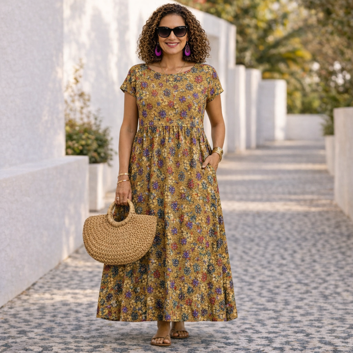 Valencia | Vestito Floreale Chic