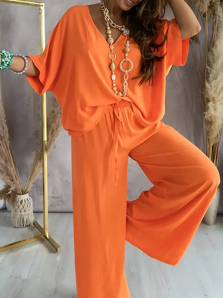 Set Pantaloni Casual in Colori Uniformi
