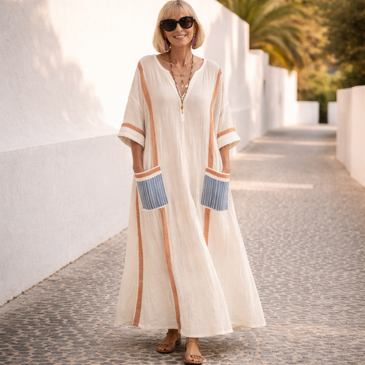 Sofía | Abito maxi estivo elegante