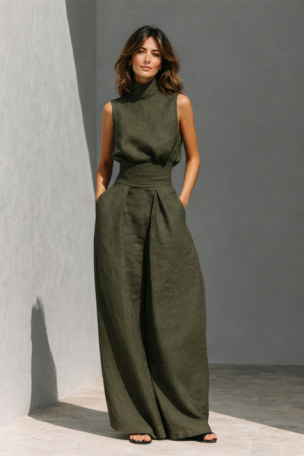 María | Completo Minimalista con Gamba Larga