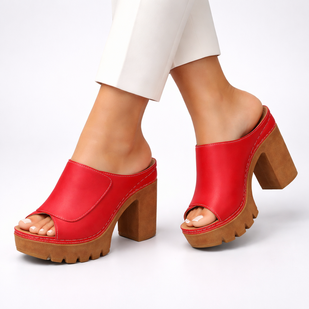 Mizella | Sandali Eleganti con Piattaforma e Tacco Largo