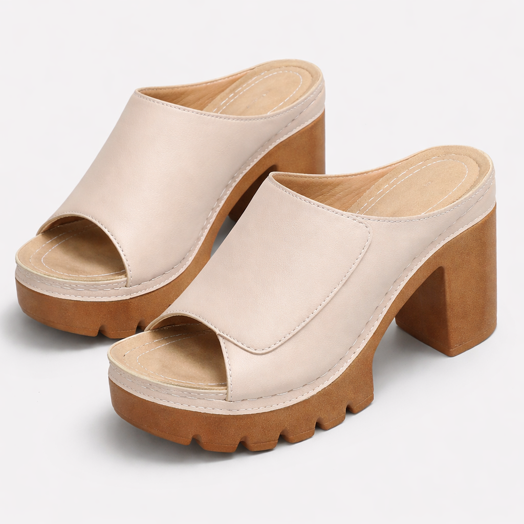 Mizella | Sandali Eleganti con Piattaforma e Tacco Largo