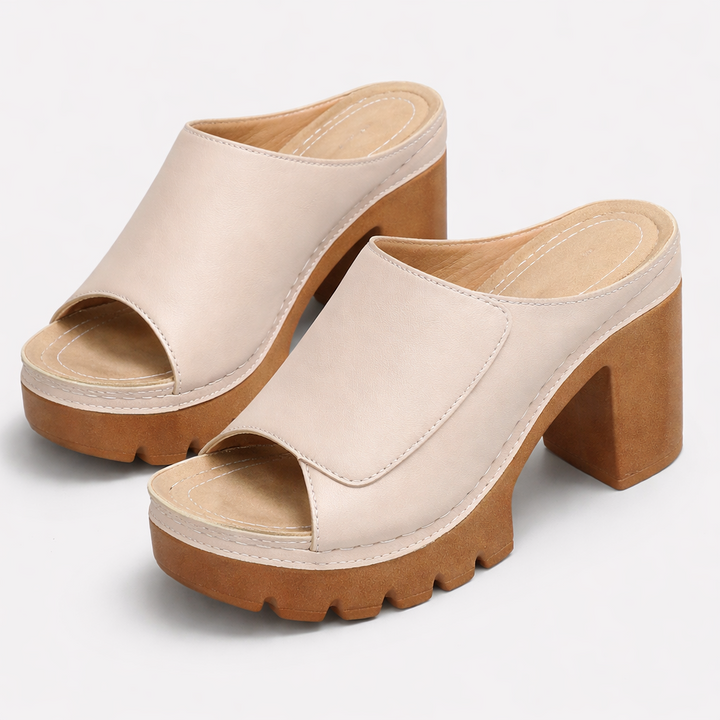 Mizella | Sandali Eleganti con Piattaforma e Tacco Largo