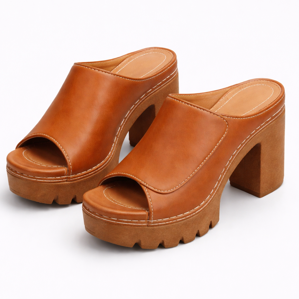 Mizella | Sandali Eleganti con Piattaforma e Tacco Largo