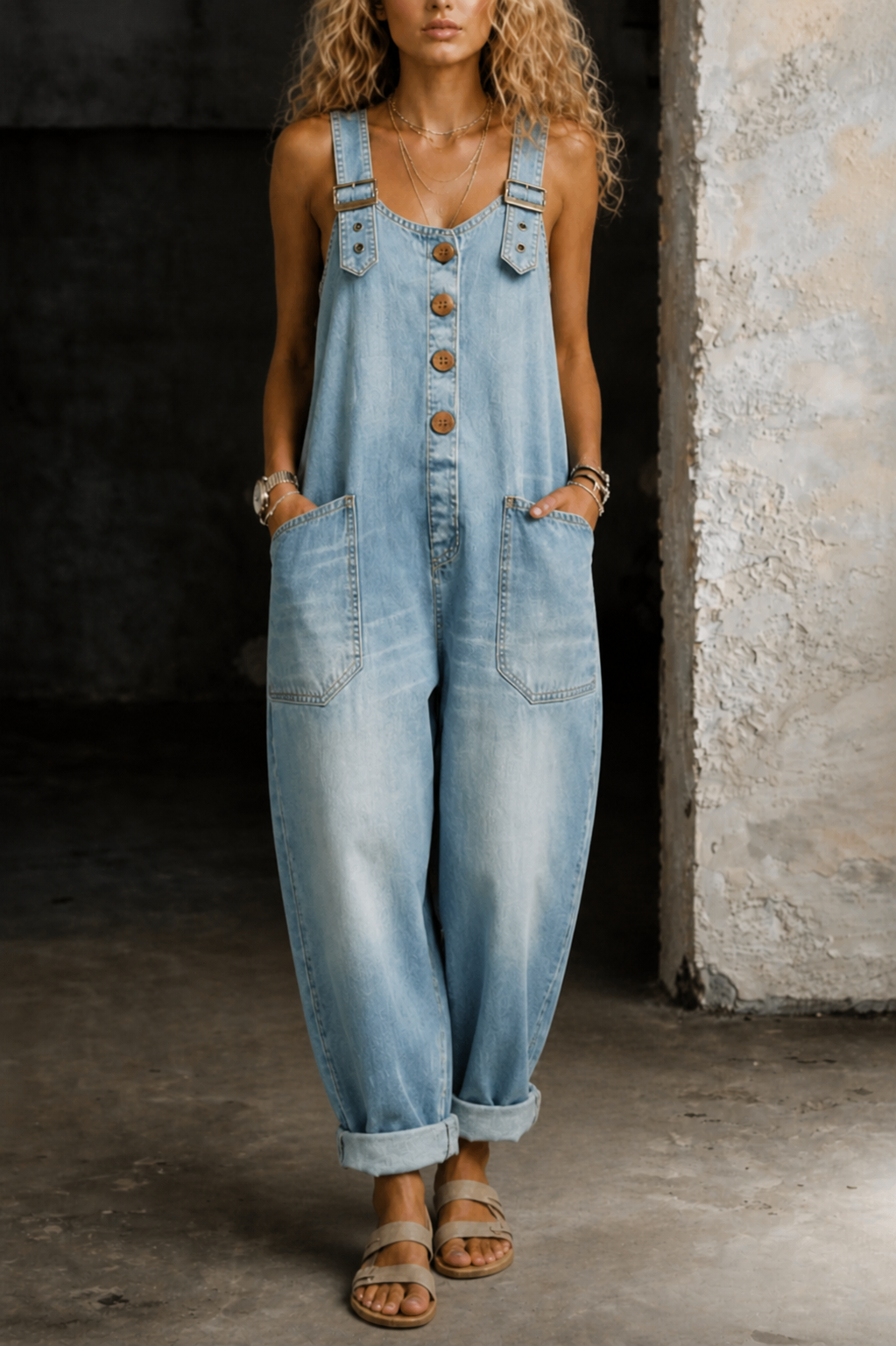 Moxelle | Salopette in Denim