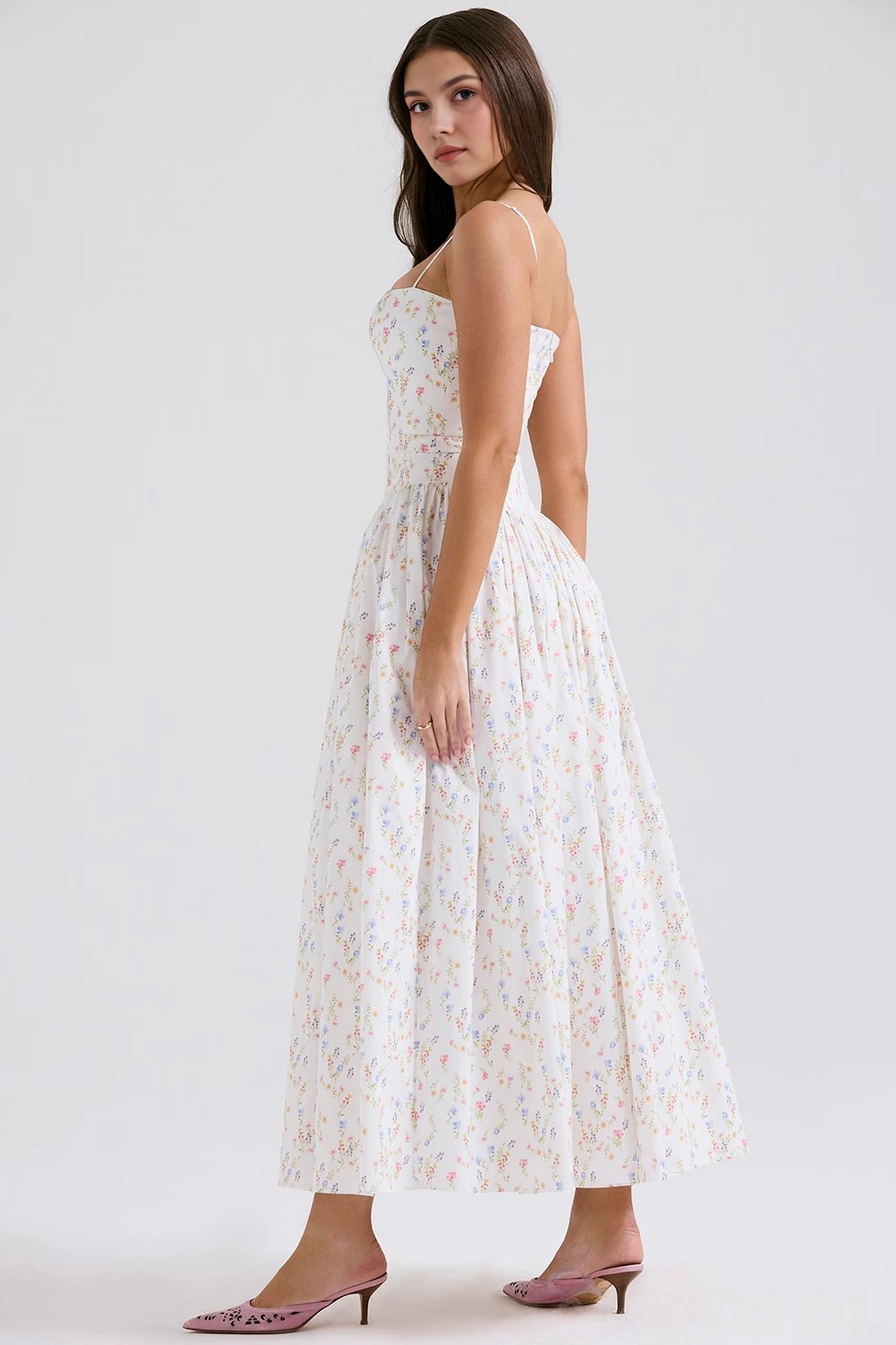 Nadiya | Abito Corsetto Floreale