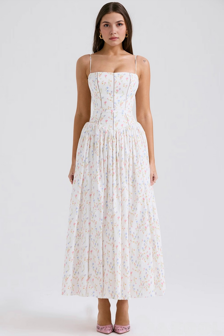 Nadiya | Abito Corsetto Floreale