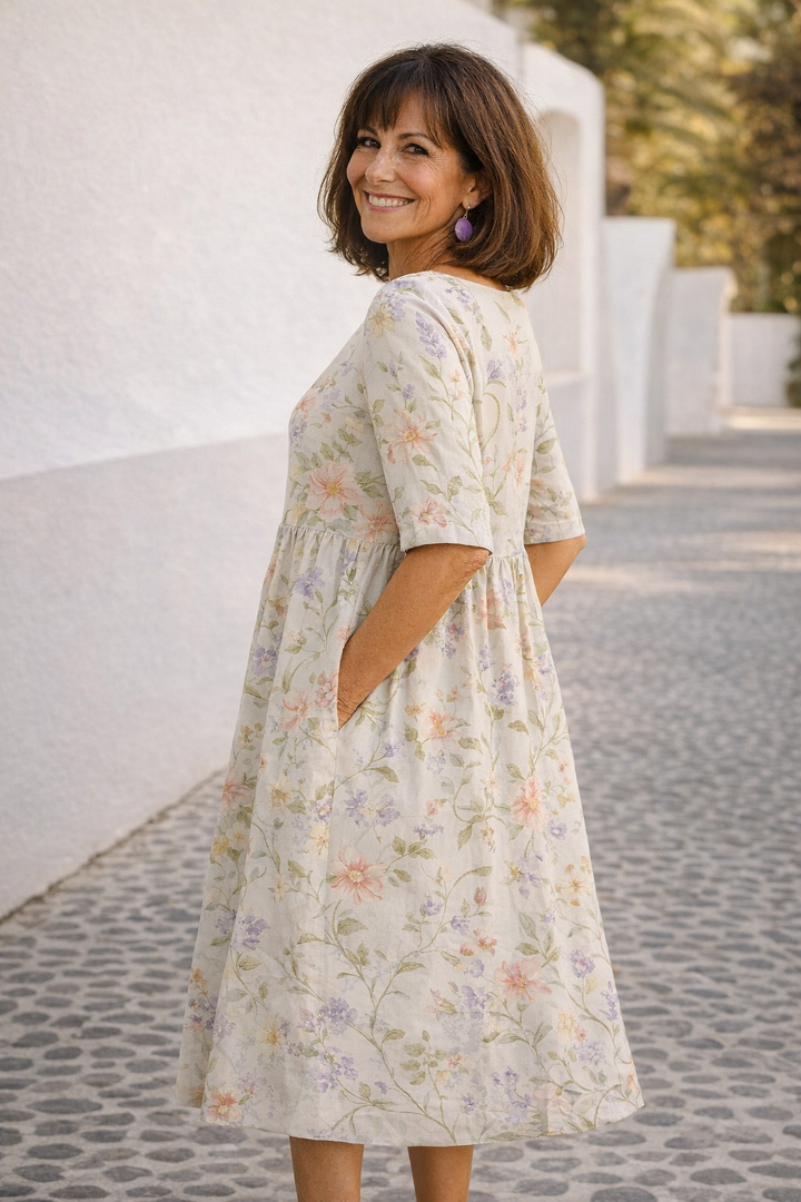 Lilia | Vestito midi comodo ed elegante