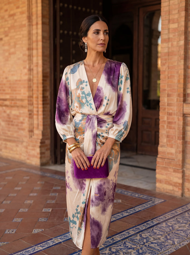 Marta | Abito Elegante Stampato