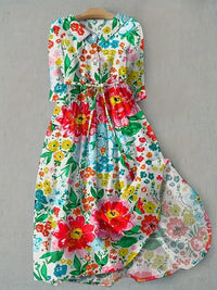 Colette | Abito floreale colorato e vivace