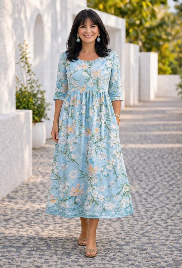 Mariana | Vestito Floreale Estivo
