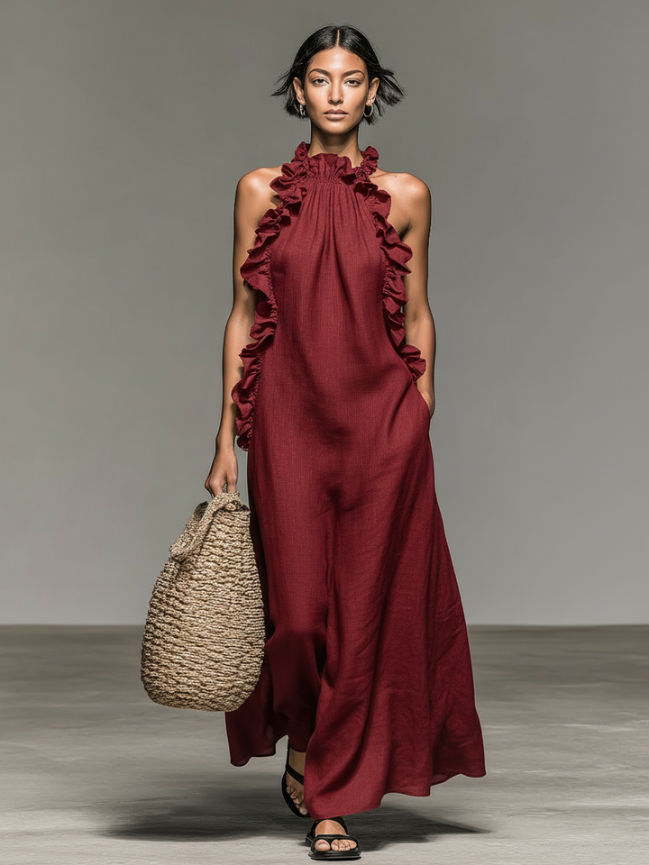 Abito Maxi Gladys con tasche