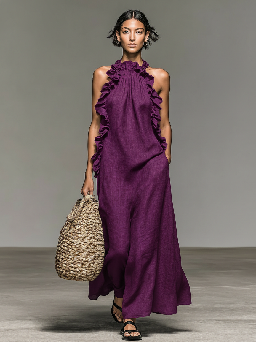 Abito Maxi Gladys con tasche