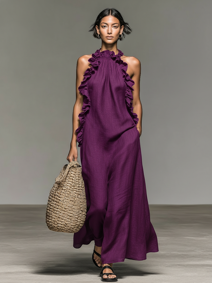 Abito Maxi Gladys con tasche