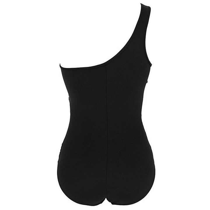 Nayla | Il tuo elegante costume da bagno a spalla unica in taglie forti