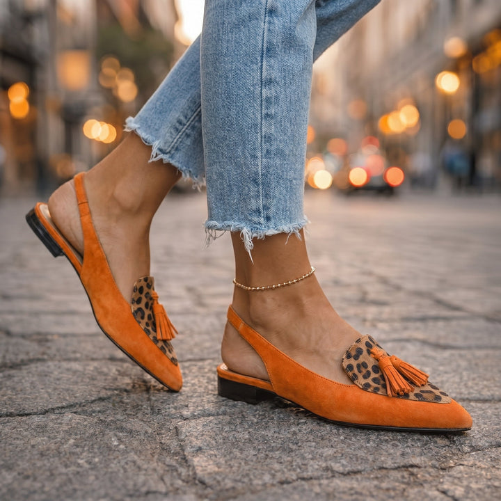 Lorena | Mules Bicolore