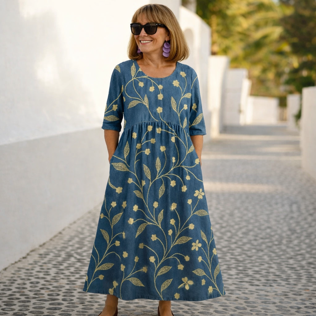 Lilia | Vestito midi comodo ed elegante
