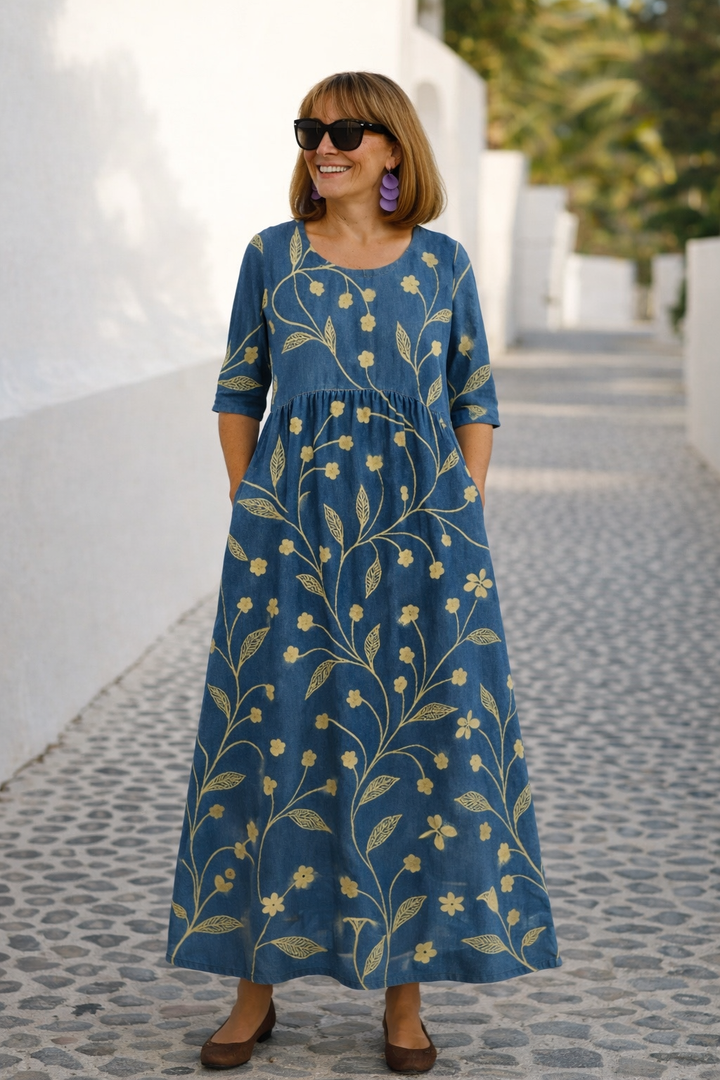 Lilia | Vestito midi comodo ed elegante