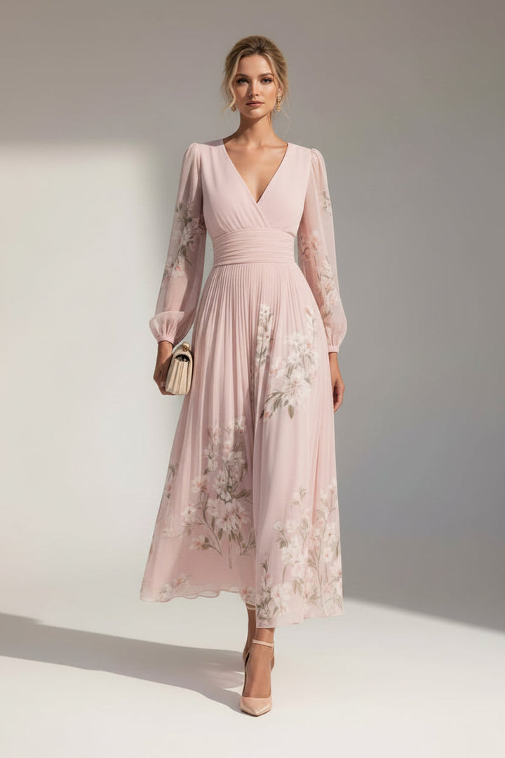 Prescela | Vestito Midi Floreale