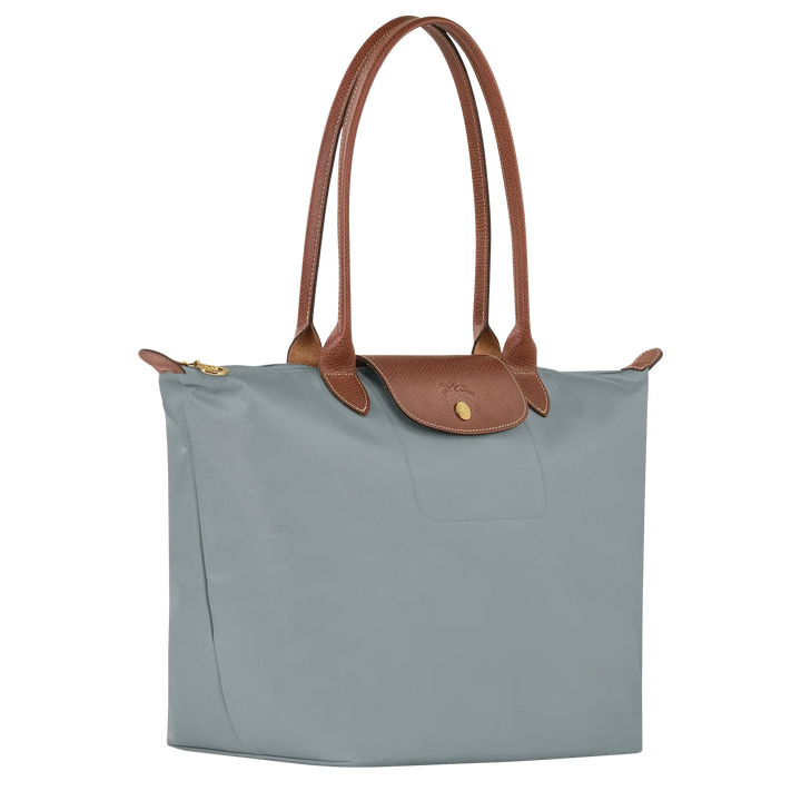 Longchamp - Grande Borsa Le Pliage, Acciaio