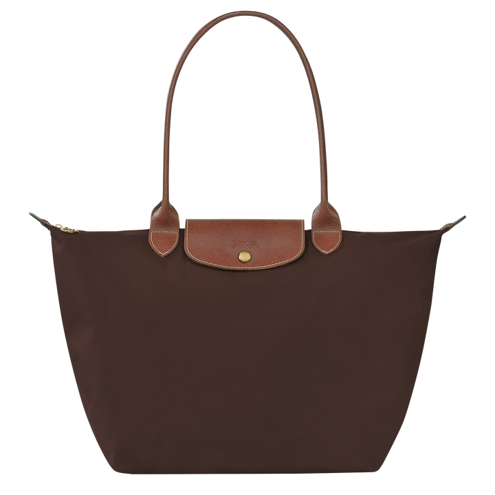 Longchamp - Grande Borsa Le Pliage, Ebano