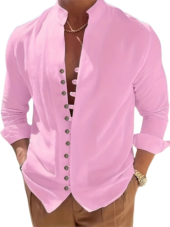 Lenoir™ | Chemise légère en coton à manches longues