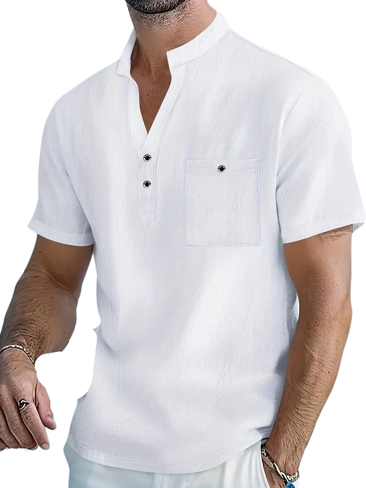Lenoir™ | Chemise élégante à manches courtes