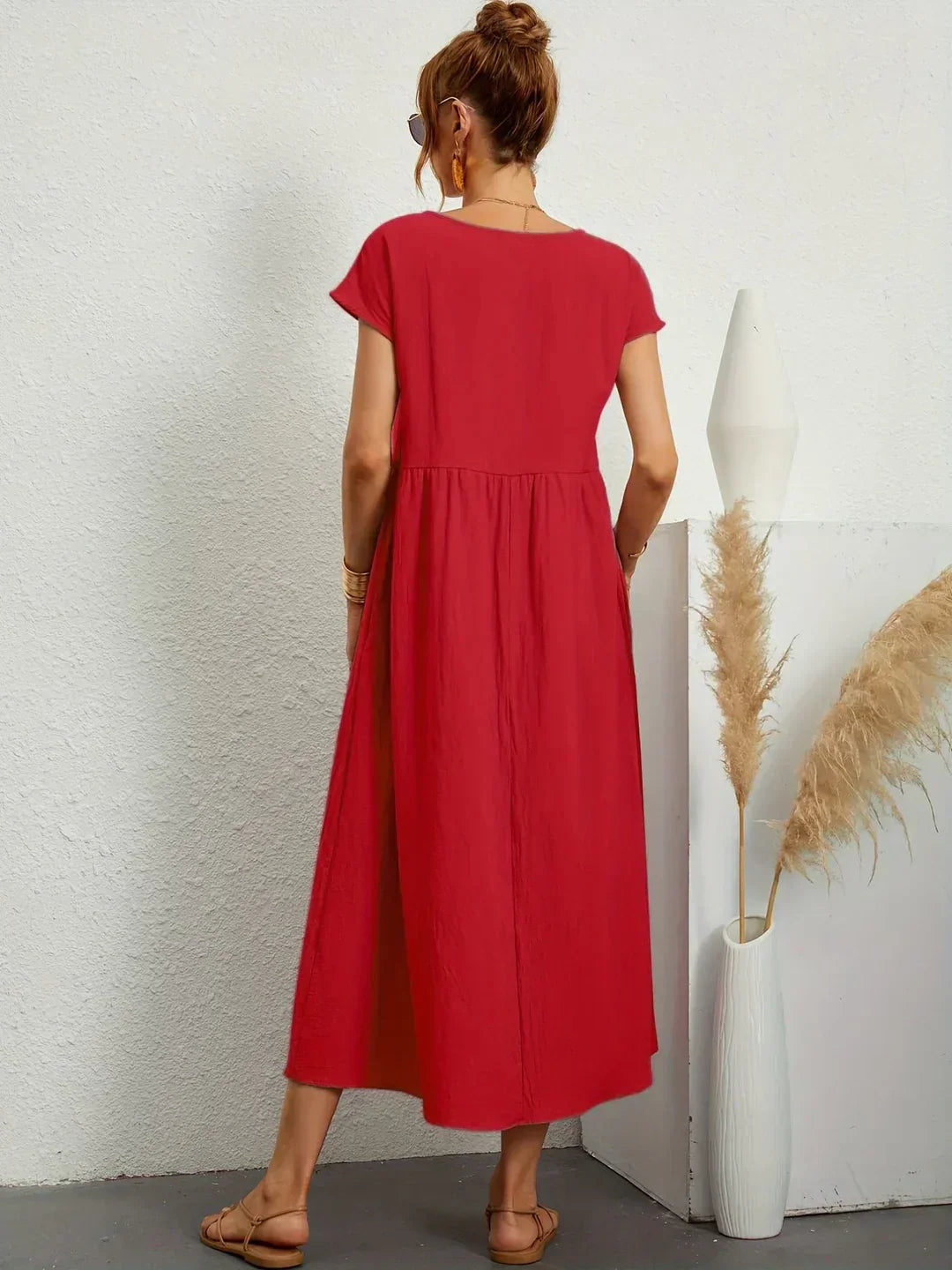 Maria™ | Abito elegante con scollatura rotonda