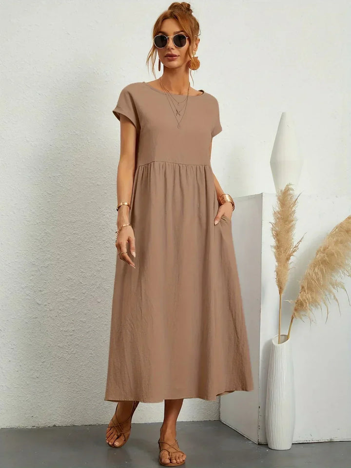 Maria™ | Abito elegante con scollatura rotonda