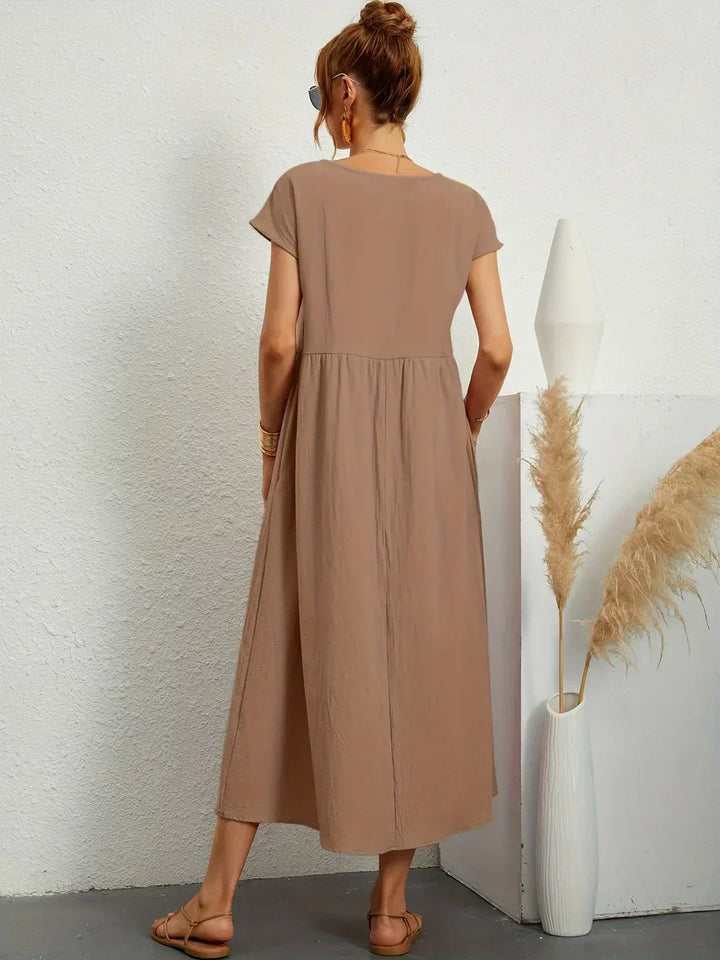 Maria™ | Abito elegante con scollatura rotonda