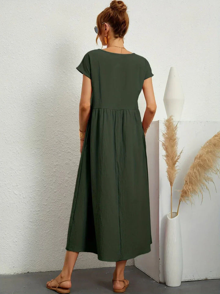 Maria™ | Abito elegante con scollatura rotonda