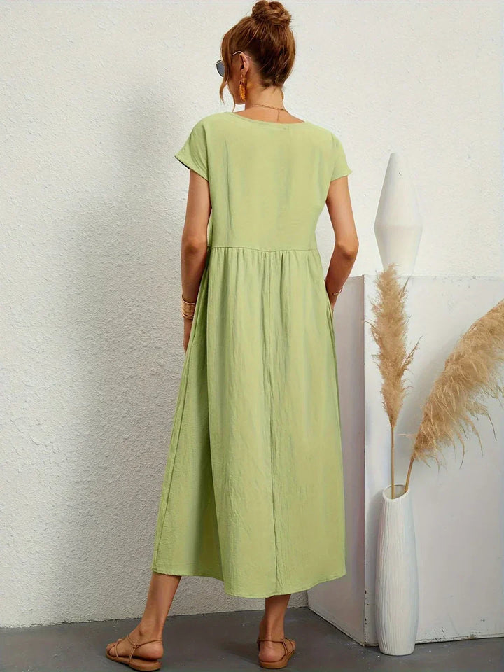 Maria™ | Abito elegante con scollatura rotonda