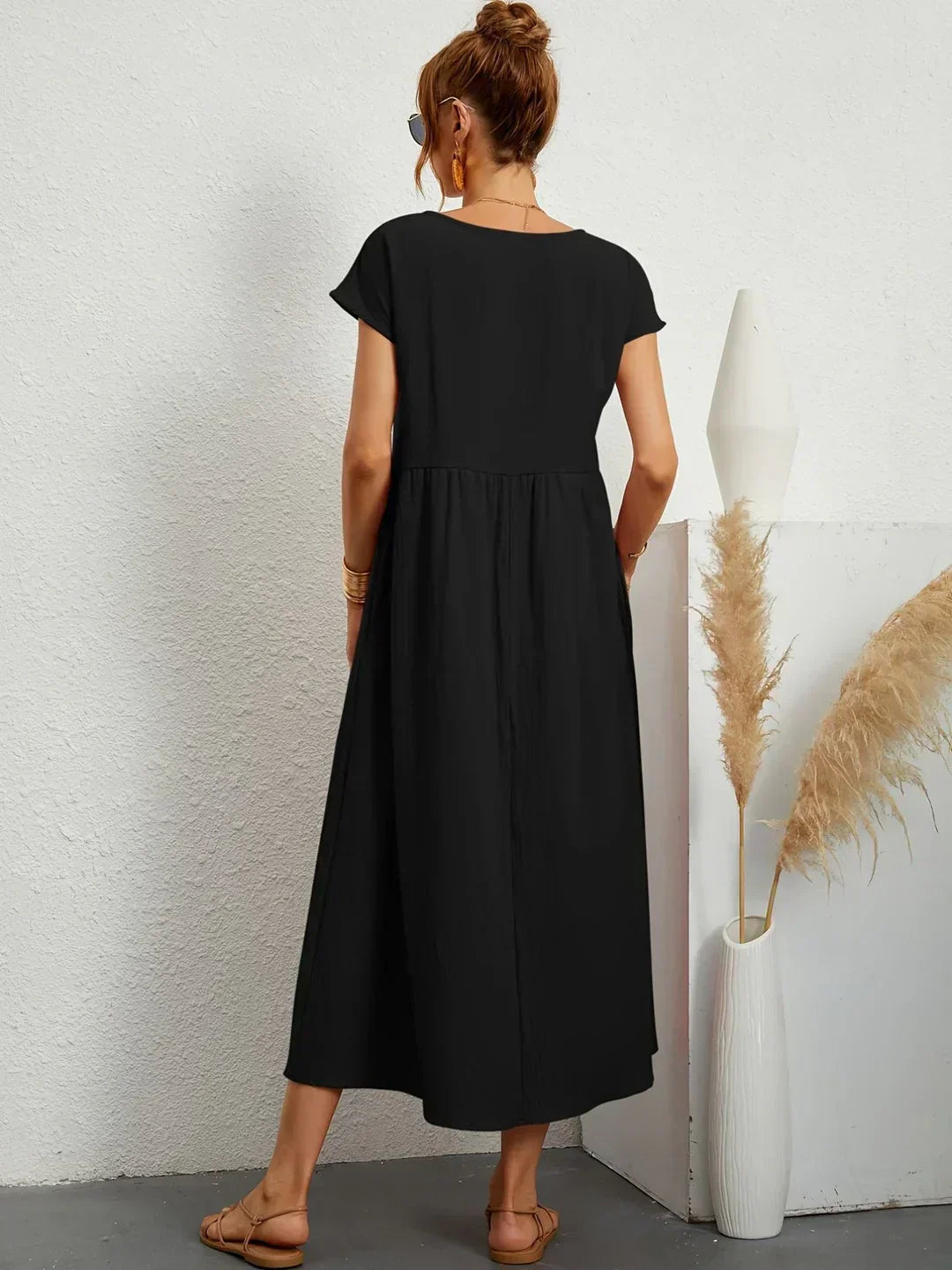 Maria™ | Abito elegante con scollatura rotonda