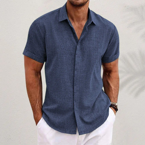 Lenoir™ - Camicia Classica in Lino