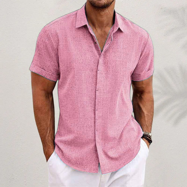 Lenoir™ - Camicia Classica in Lino