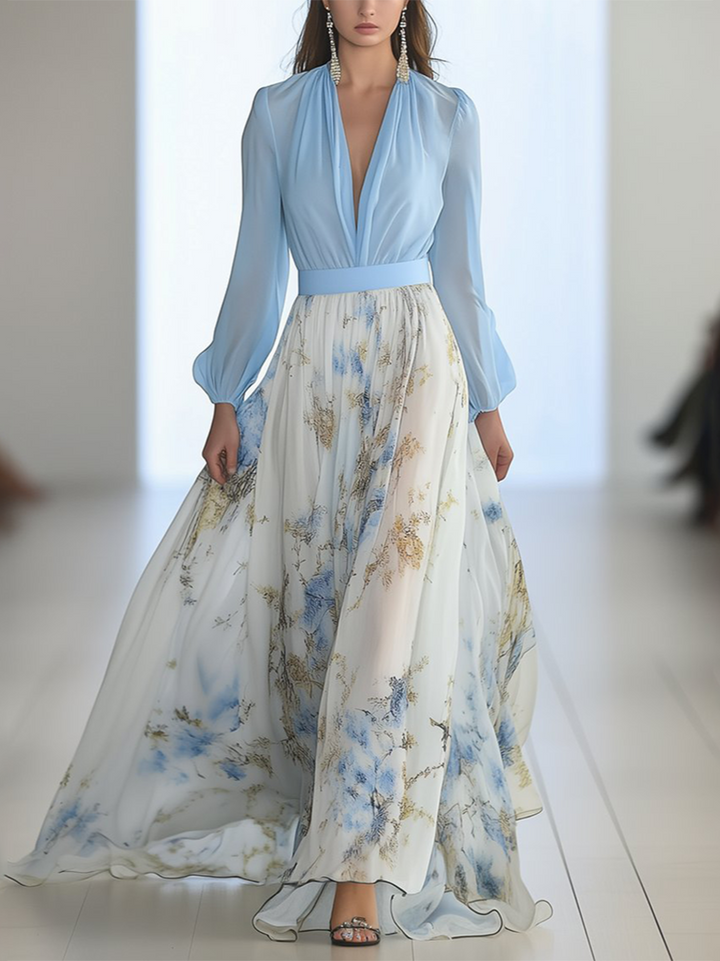 Penelope™ | Abito Maxi Floreale