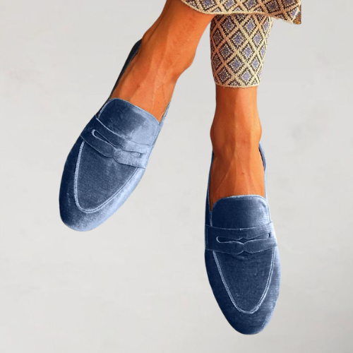 Brenda | Mocassini patchwork in velluto