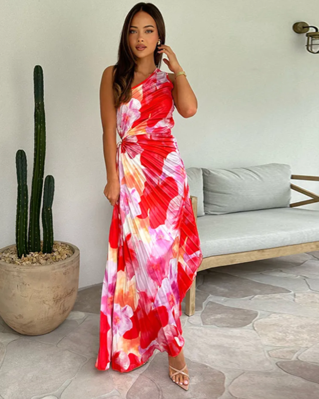 Adeline™ | Abito Sera Tropicale Vivace