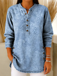 Livia – Blusa con chiusura a bottoni